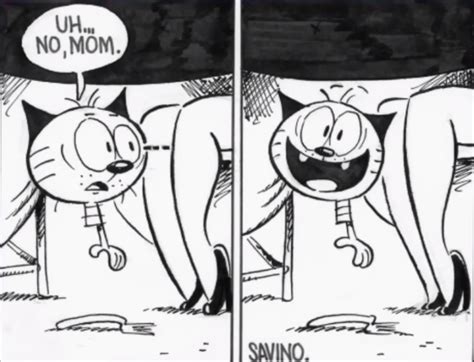 chris savino cat comic.